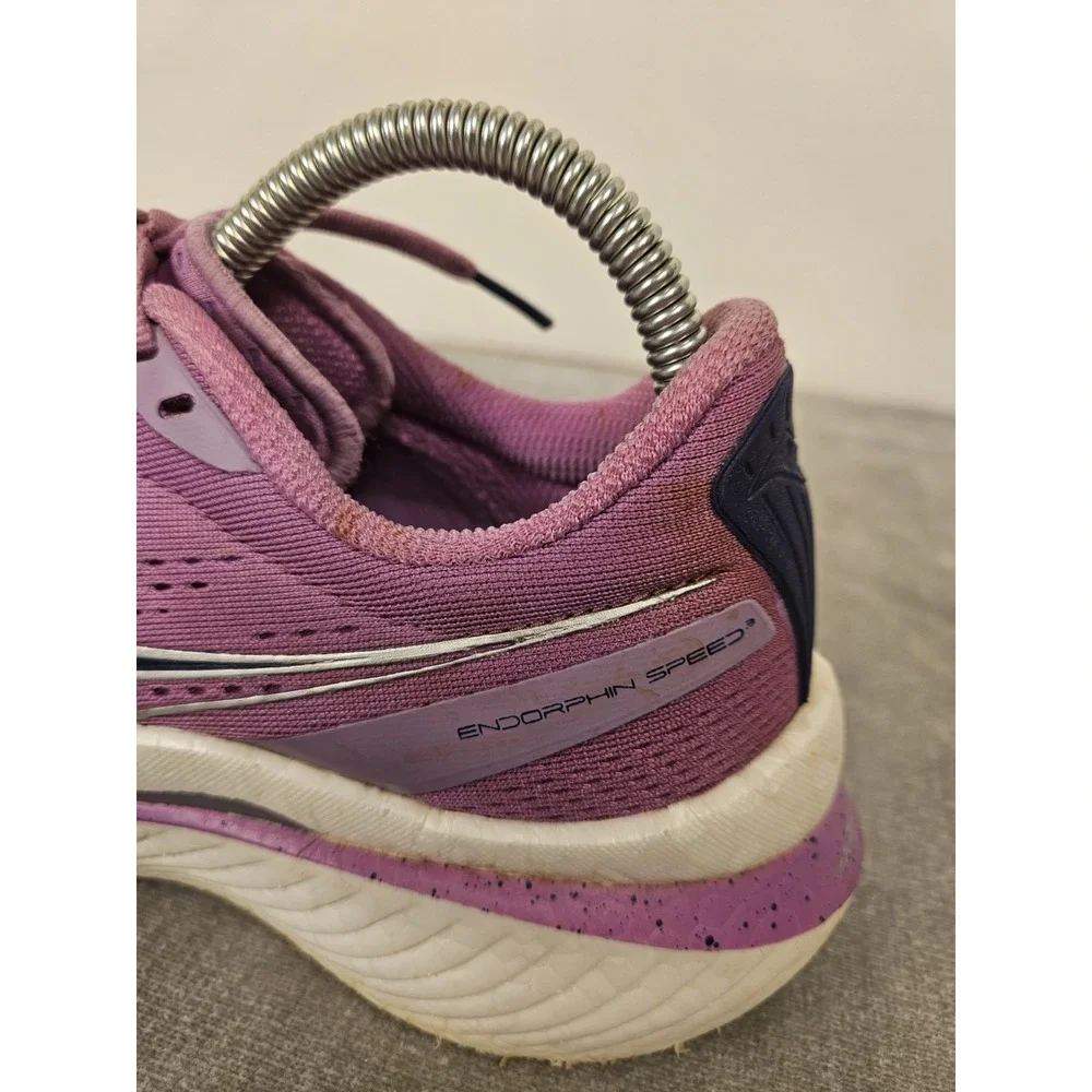 Saucony Endorphin Speed 3 Womens 7 Purple Running Shoes S10756-38 PWRRUN PB...